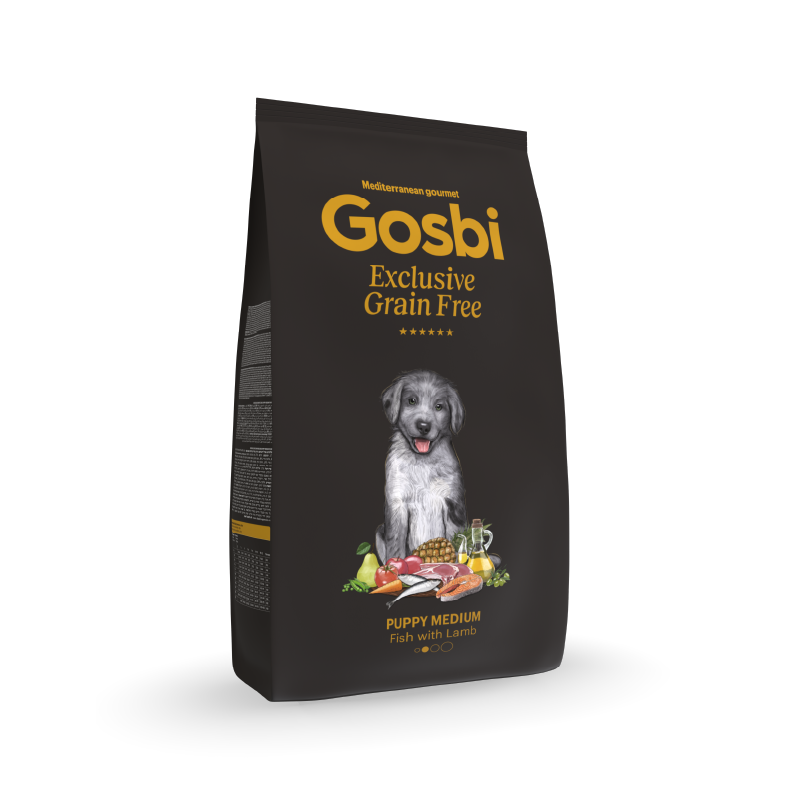 Gosbi Exclusive Grain Free Puppy Medium Fish with Lamb